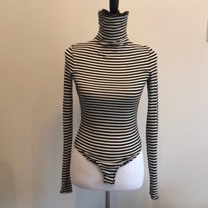 Turtle neck bodysuit
